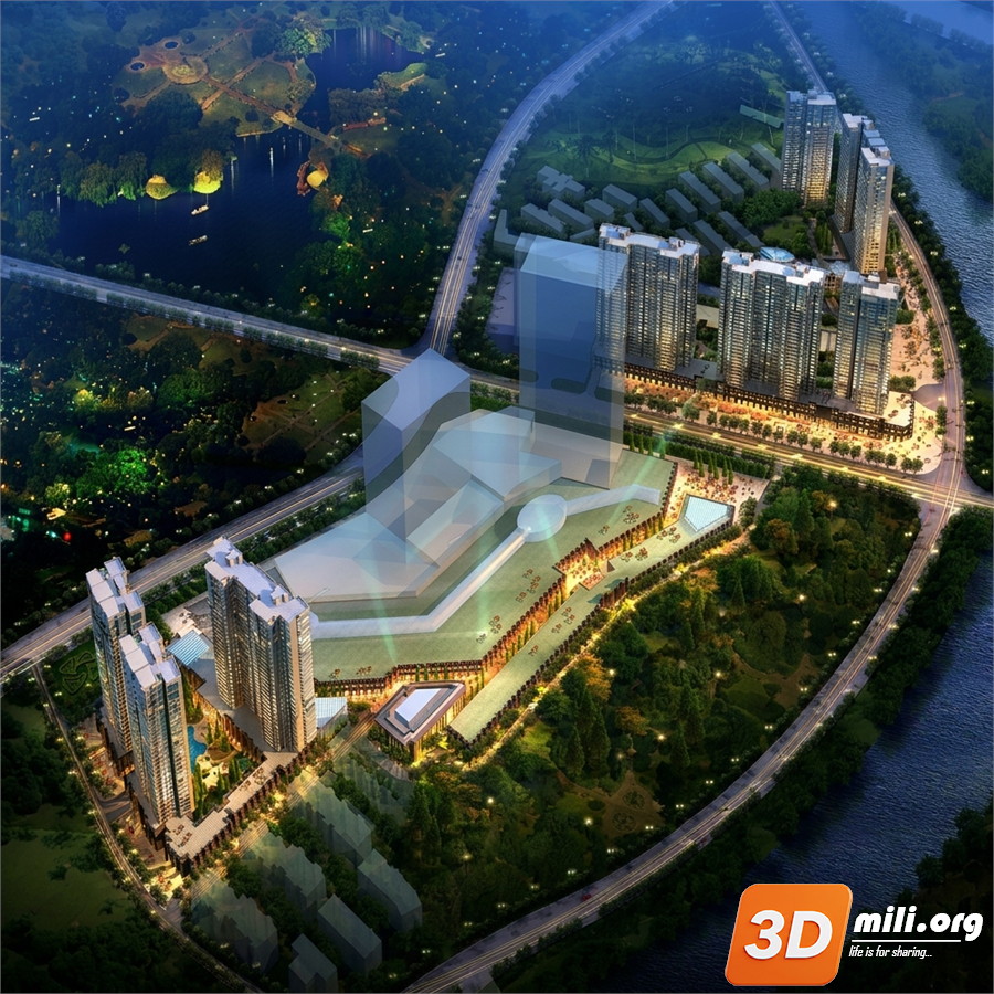 Outdoor Building Skp Files